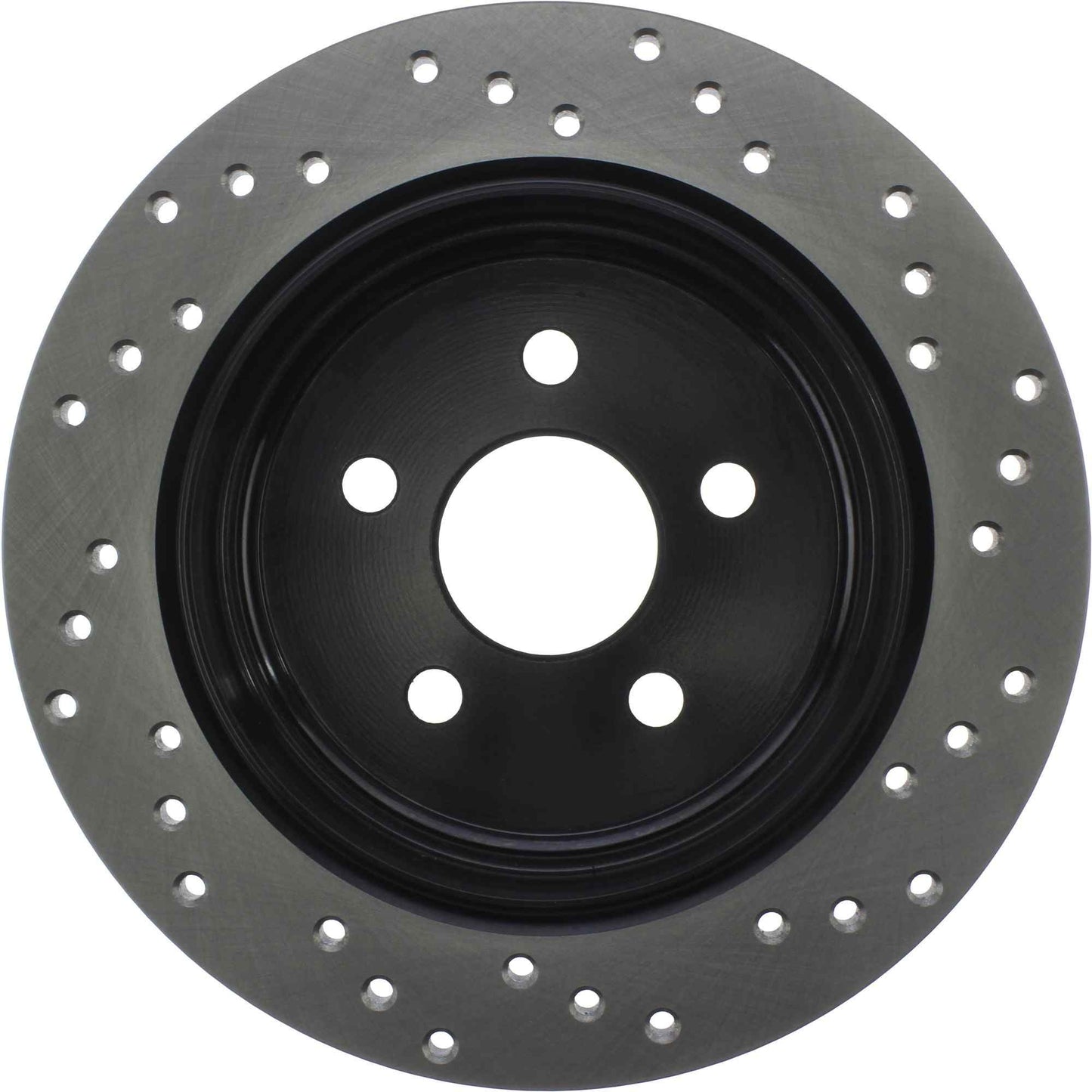 StopTech Sport Cryo Cross Drilled Brake Rotor; Rear Right