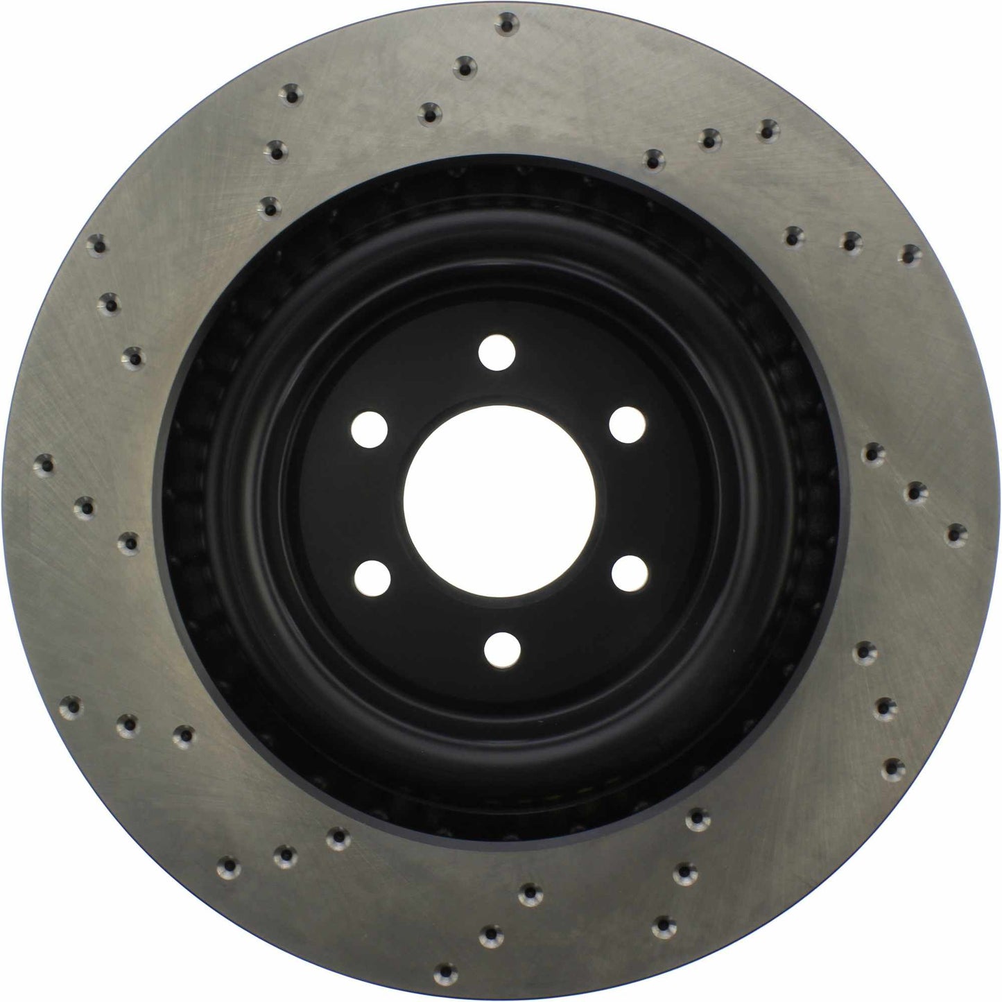 StopTech Sport Cryo Cross Drilled Brake Rotor; Front Left
