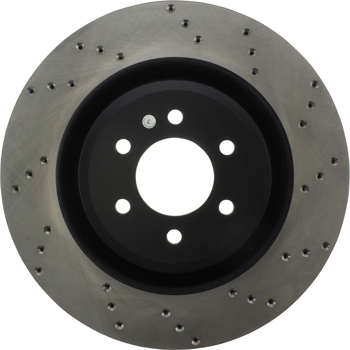 StopTech Sport Cryo Cross Drilled Brake Rotor; Front Left