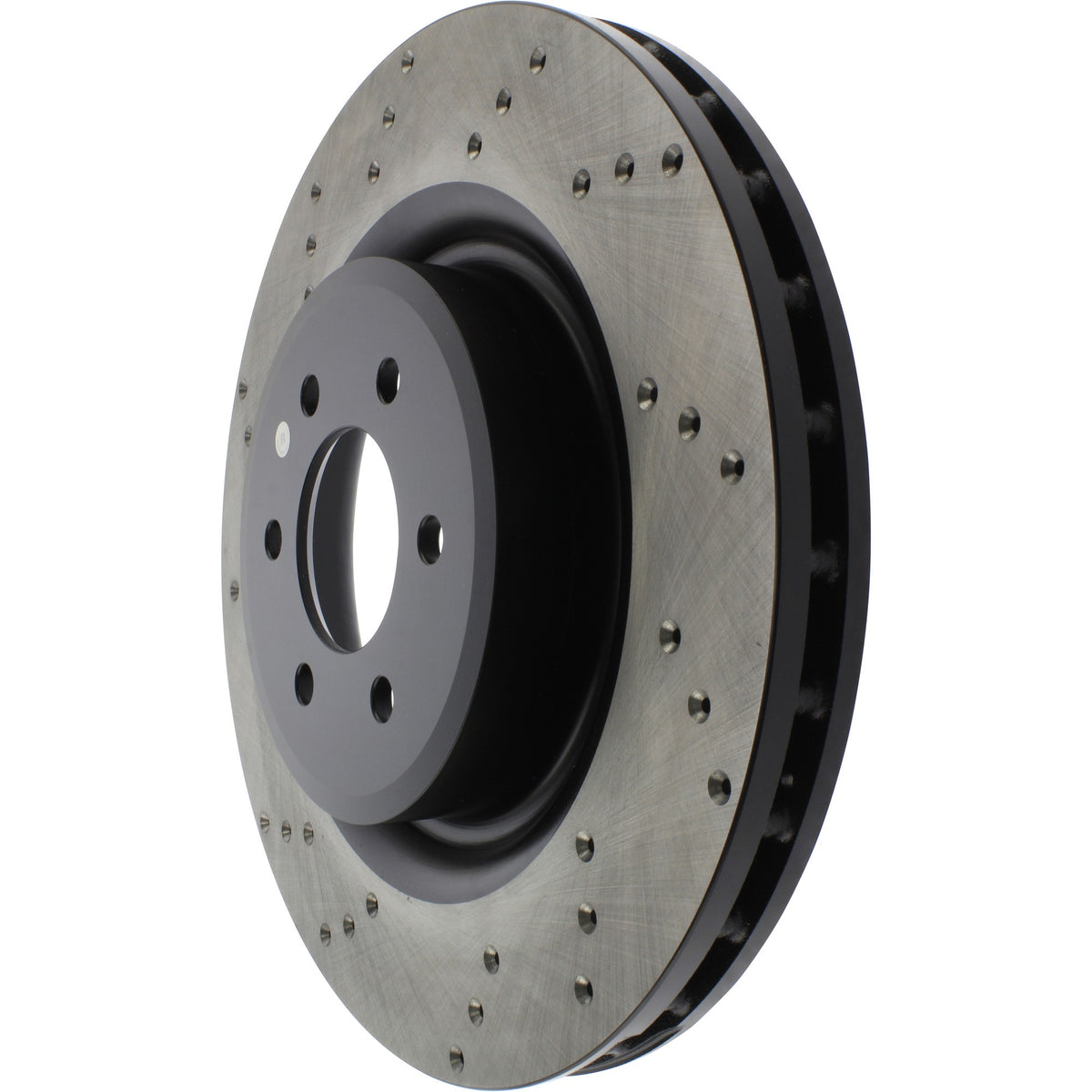 StopTech Sport Cryo Cross Drilled Brake Rotor; Front Right