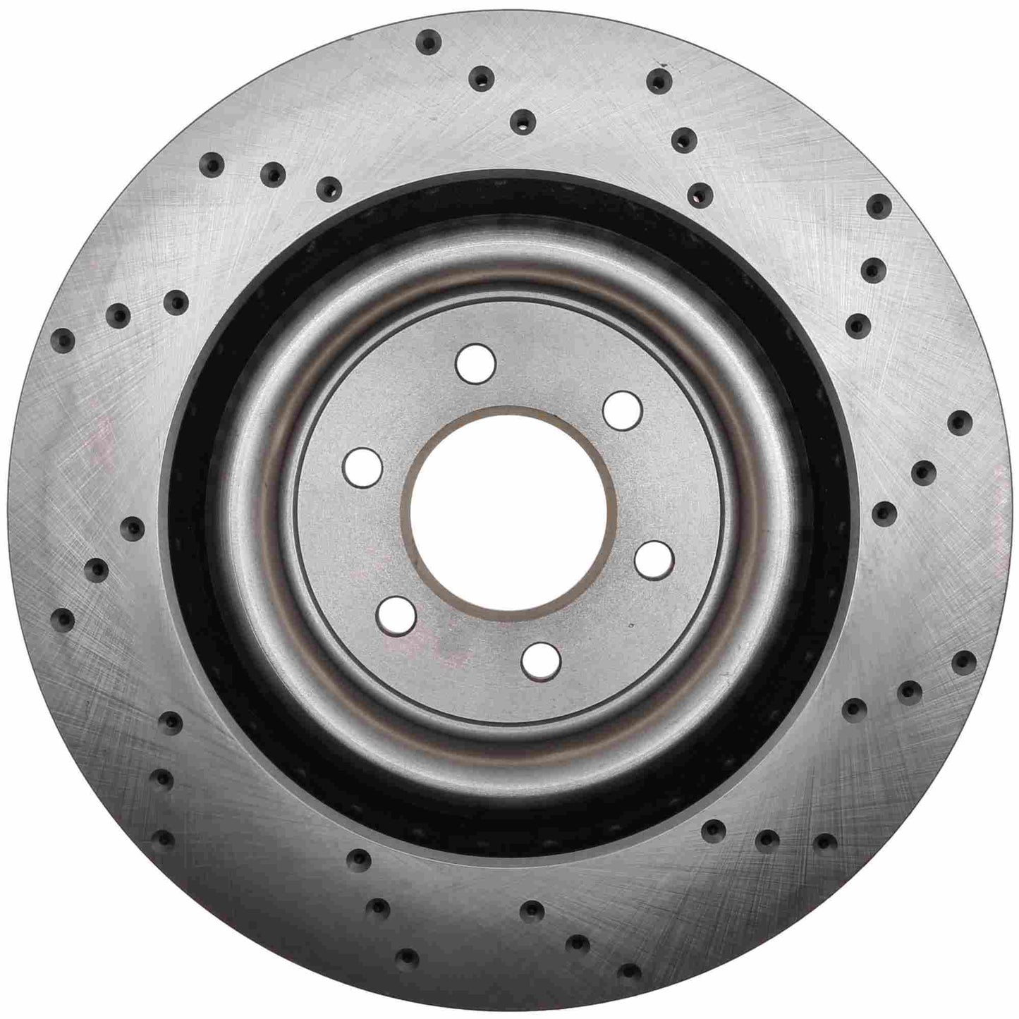 StopTech Sport Cross Drilled Brake Rotor; Rear Right