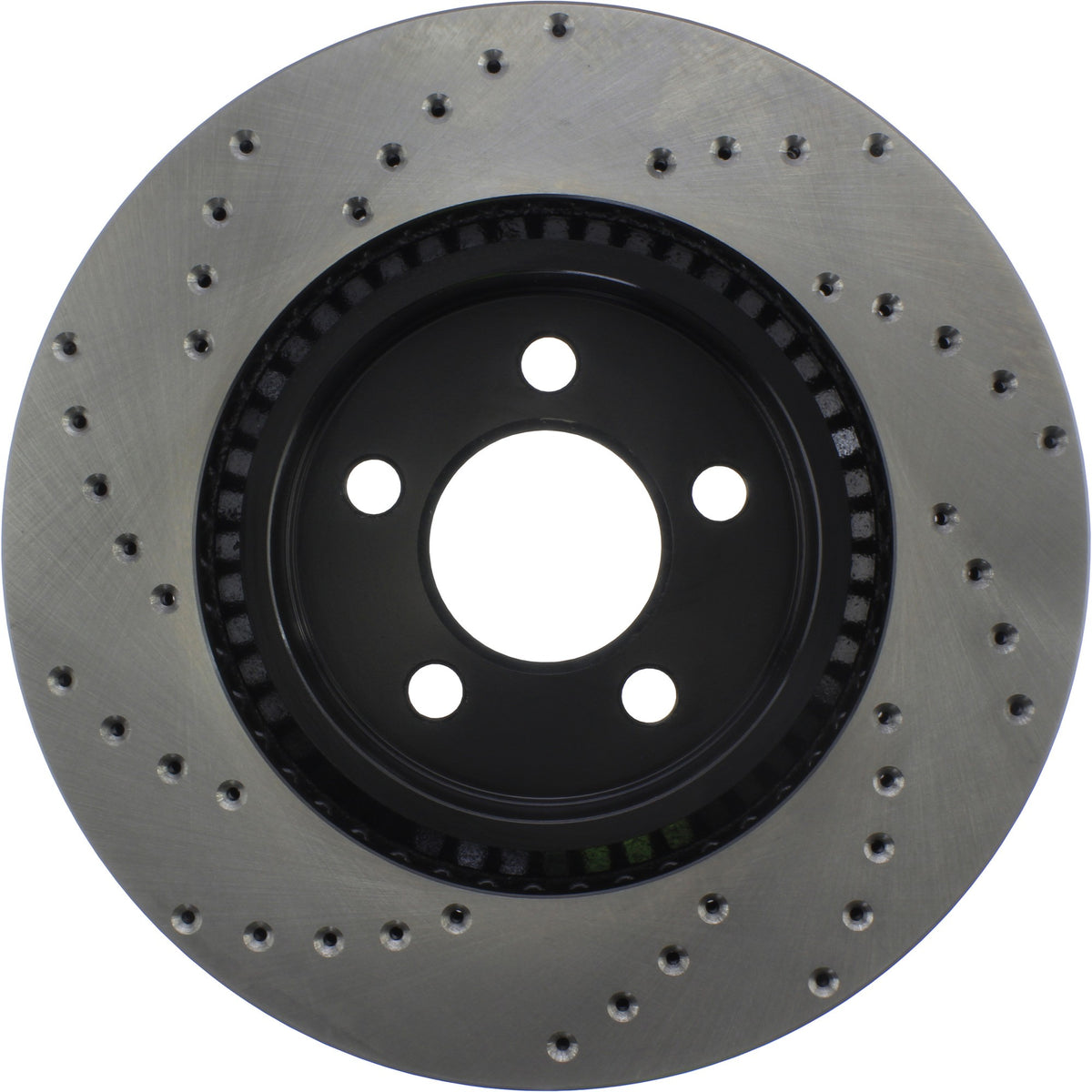 StopTech Sport Cryo Cross Drilled Brake Rotor; Front Left