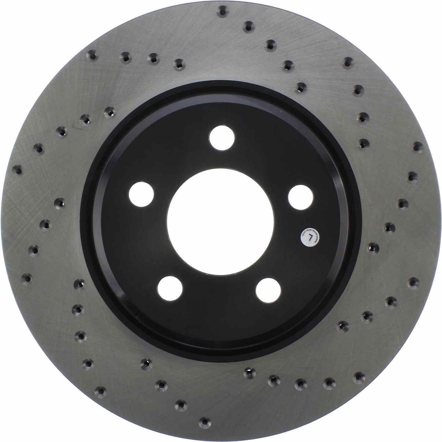 StopTech Sport Cryo Cross Drilled Brake Rotor; Front Left
