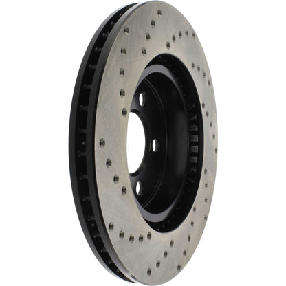 StopTech Sport Cryo Cross Drilled Brake Rotor; Front Left