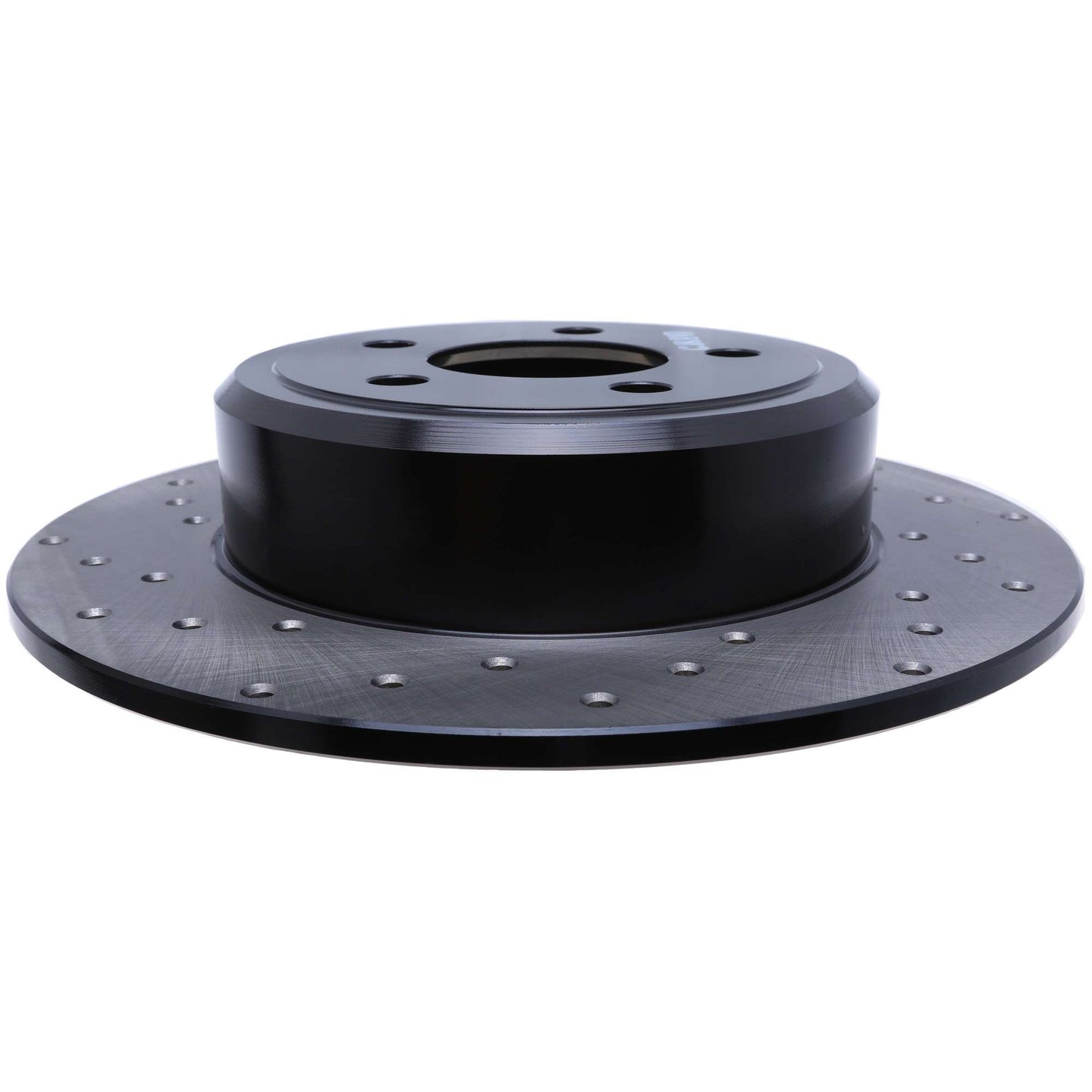 StopTech Sport Cross Drilled Brake Rotor; Rear Right