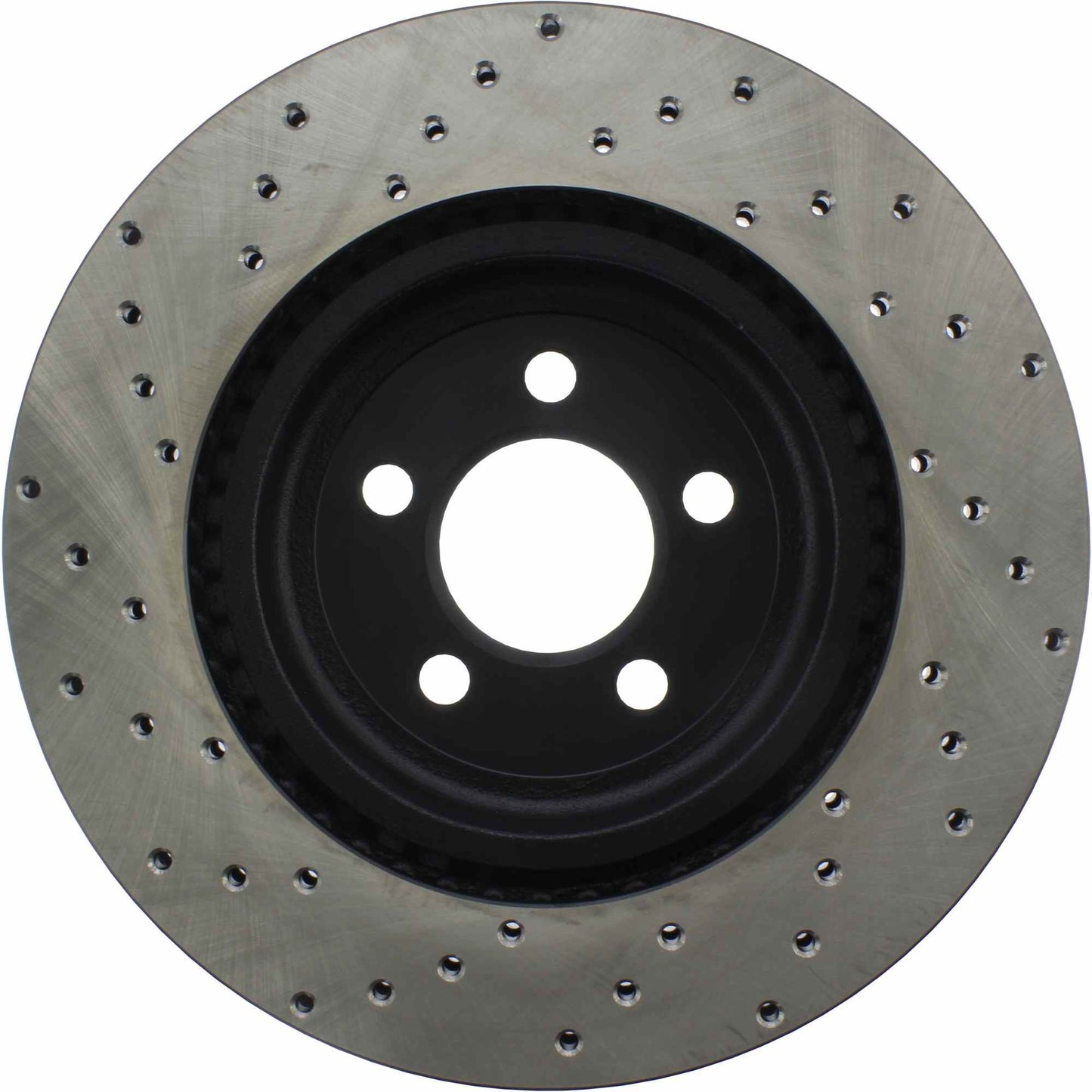 StopTech Sport Cryo Cross Drilled Brake Rotor; Front Left