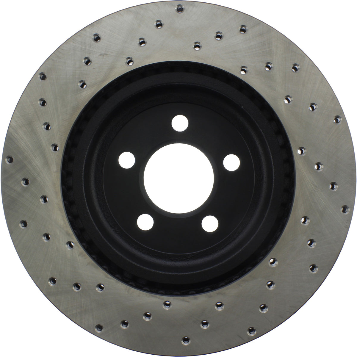 StopTech Sport Cryo Cross Drilled Brake Rotor; Front Left