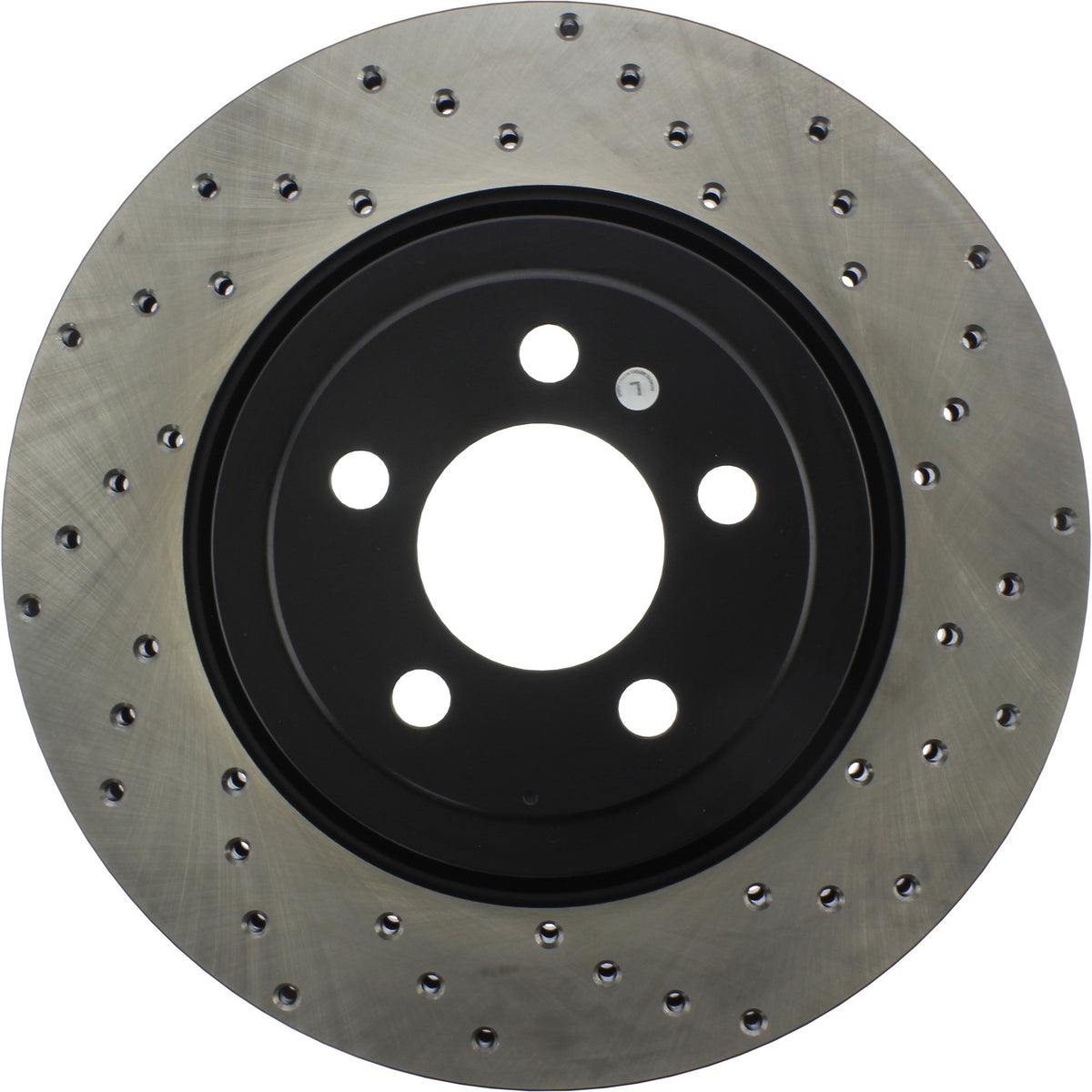 StopTech Sport Cryo Cross Drilled Brake Rotor; Front Left