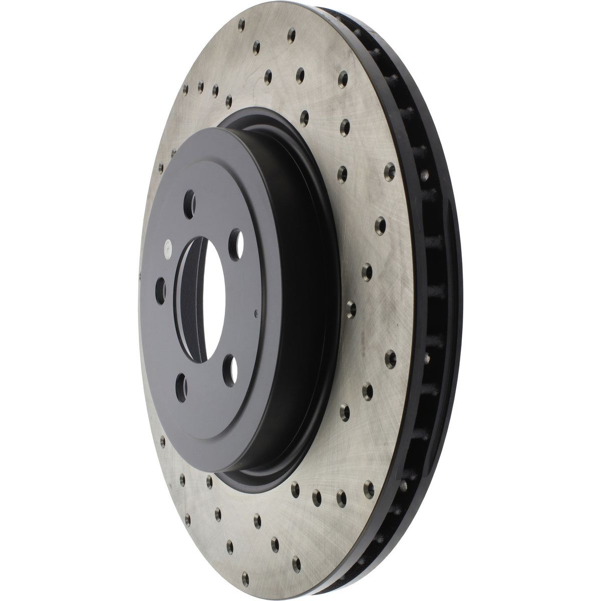 StopTech Sport Cryo Cross Drilled Brake Rotor; Front Left