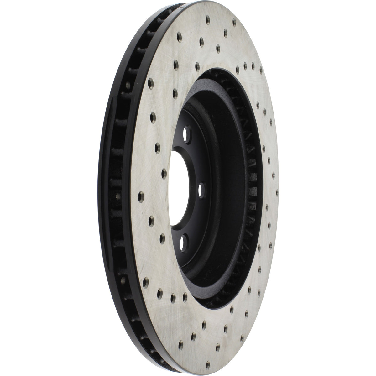 StopTech Sport Cryo Cross Drilled Brake Rotor; Front Left