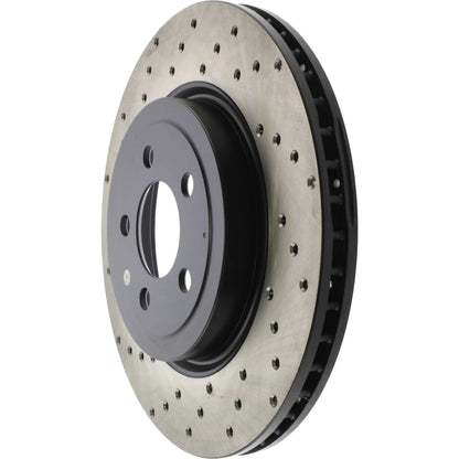 StopTech Sport Cryo Cross Drilled Brake Rotor; Front Right