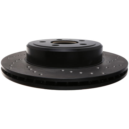 StopTech Sport Cryo Cross Drilled Brake Rotor; Rear Left