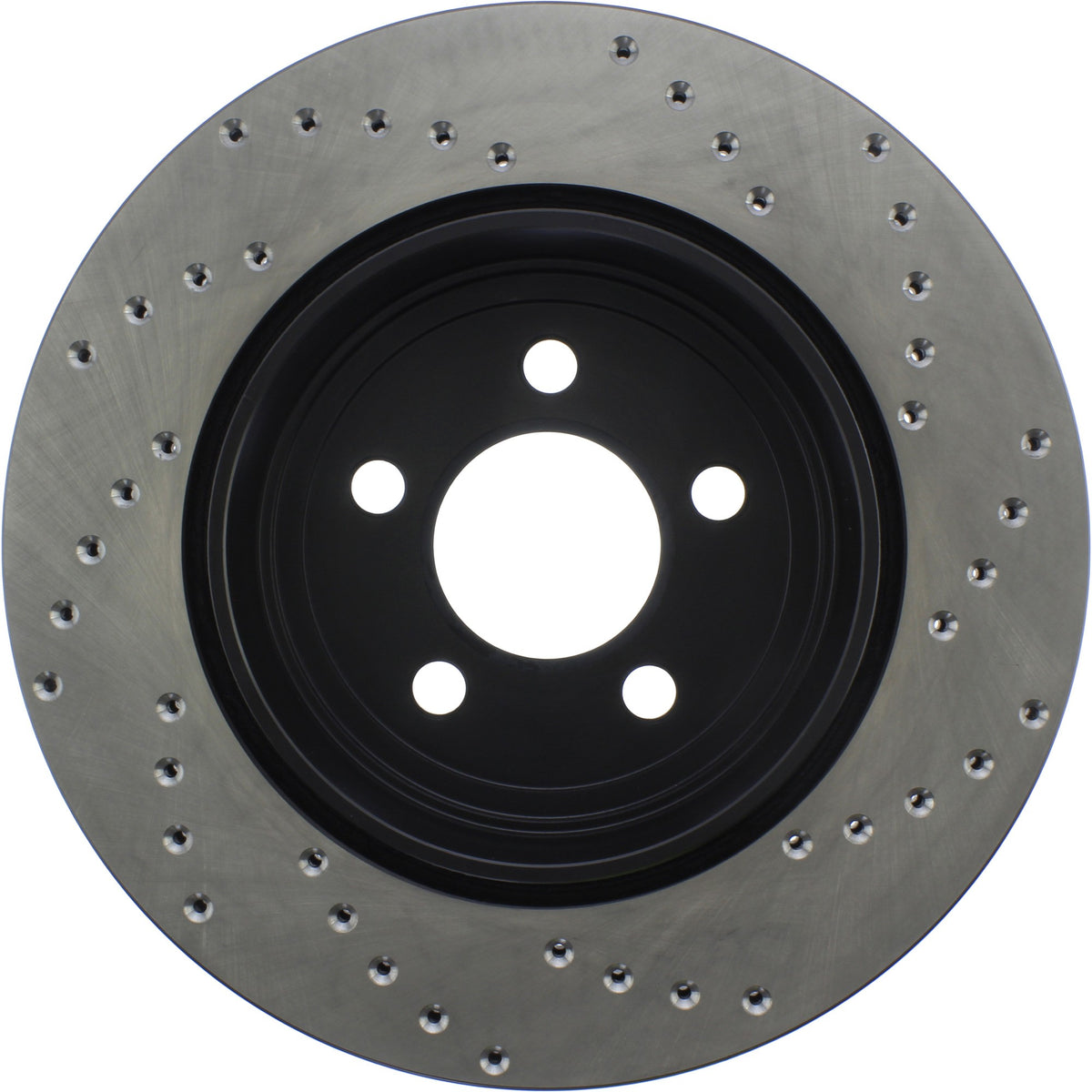 StopTech Sport Cryo Cross Drilled Brake Rotor; Rear Right