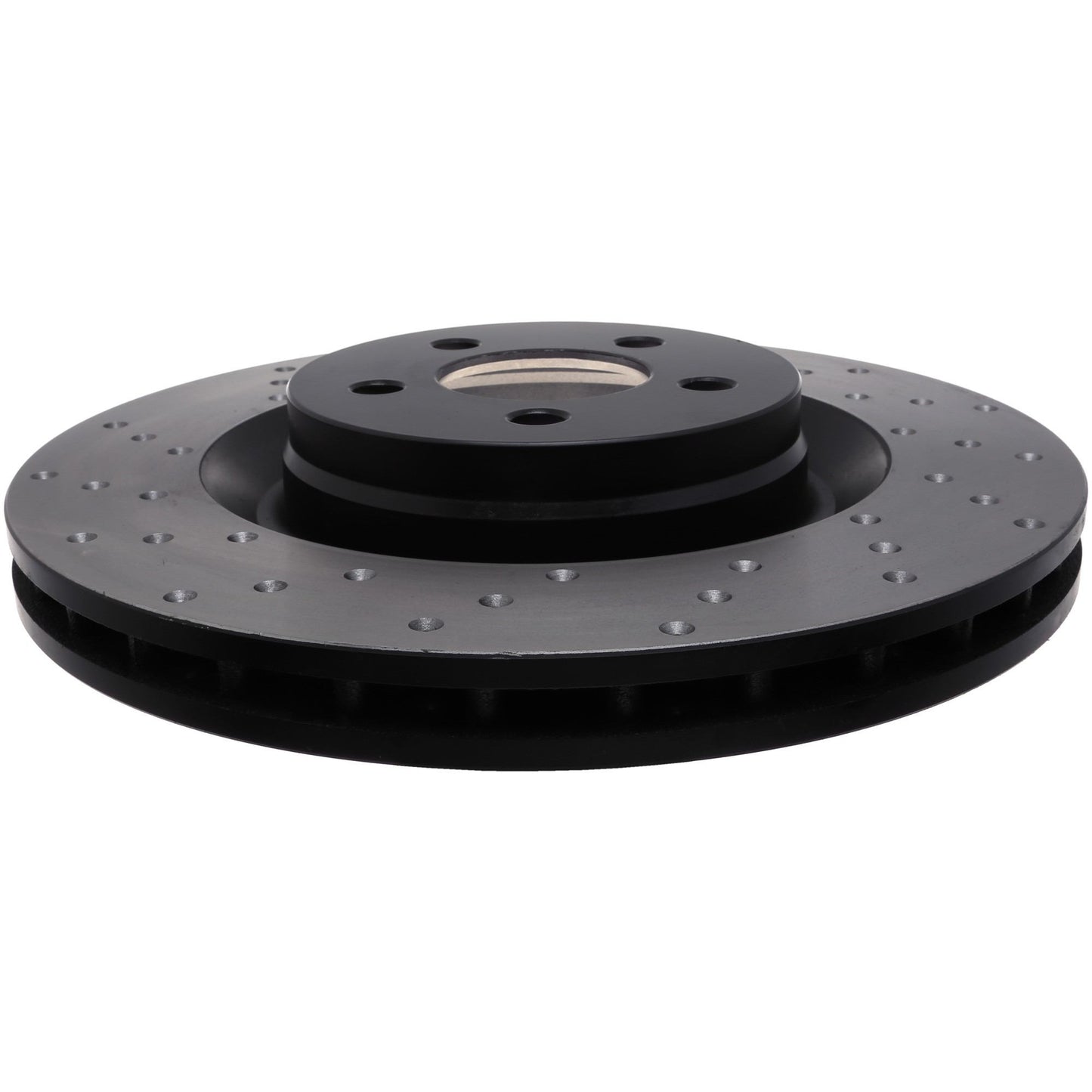 StopTech Sport Cross Drilled Brake Rotor; Front Right