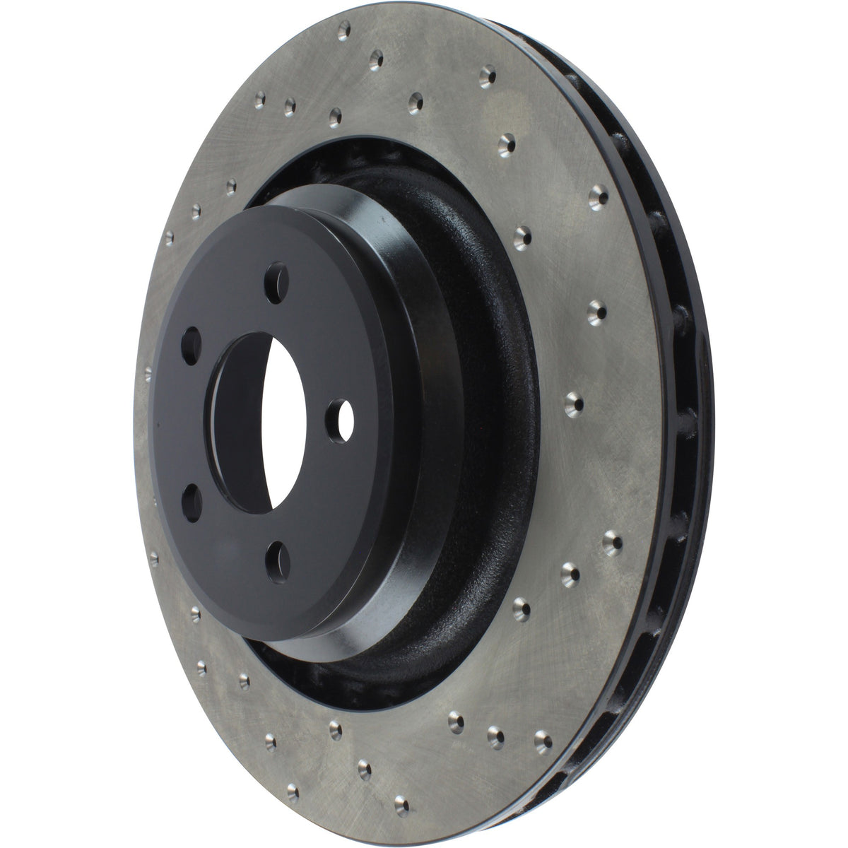 StopTech Sport Cryo Cross Drilled Brake Rotor; Rear Left