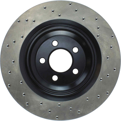 StopTech  Sport Cryo Cross Drilled Brake Rotor; Rear Right