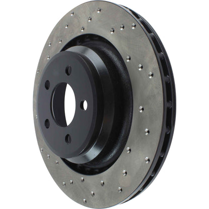 StopTech  Sport Cryo Cross Drilled Brake Rotor; Rear Right