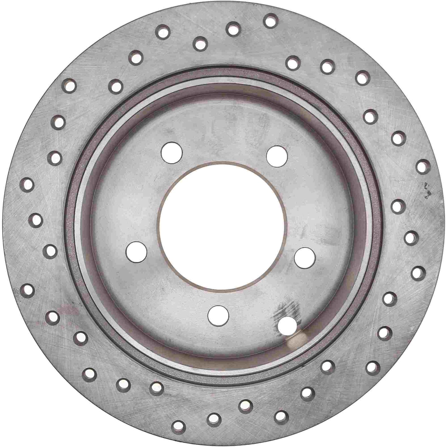 StopTech Sport Cryo Cross Drilled Brake Rotor; Rear Left