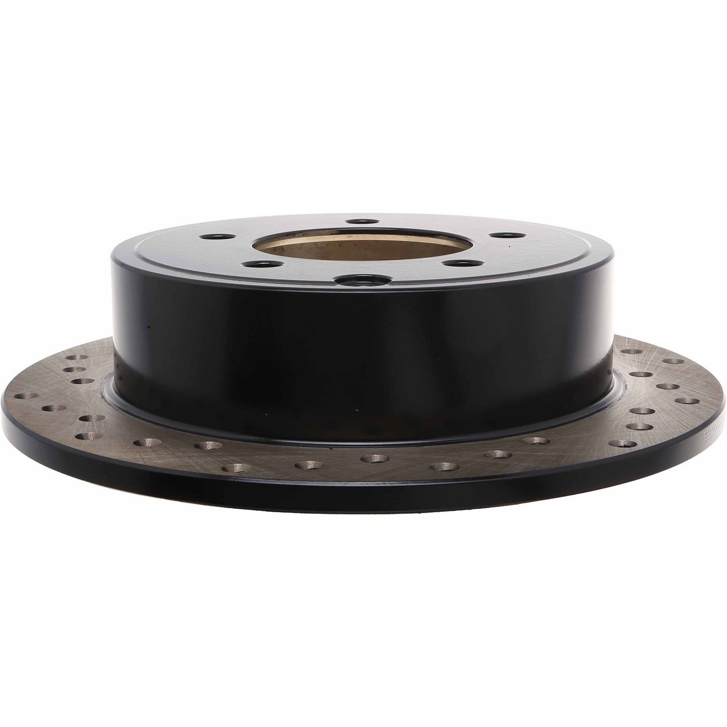 StopTech Sport Cross Drilled Brake Rotor; Rear Right
