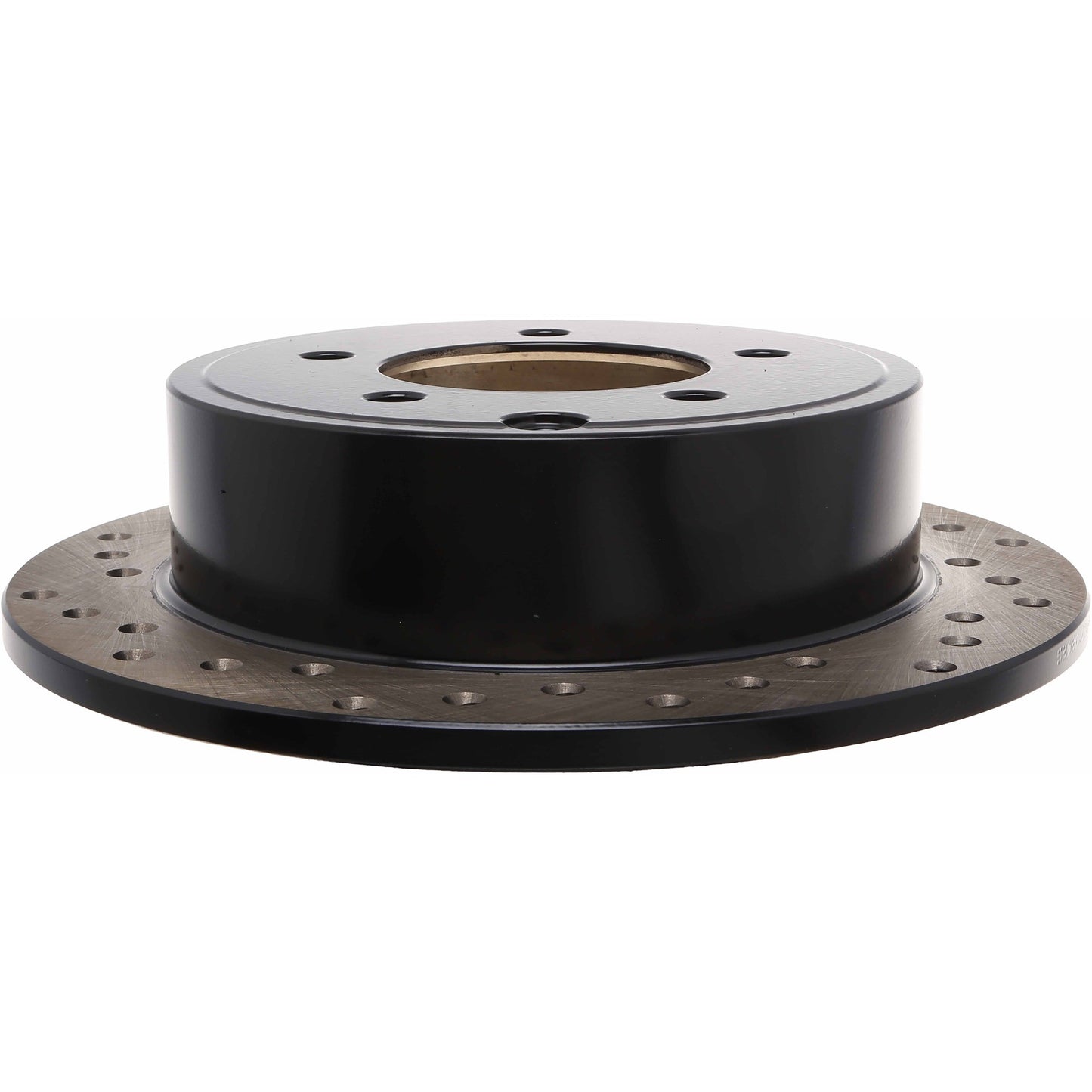 StopTech Sport Cross Drilled Brake Rotor; Rear Right