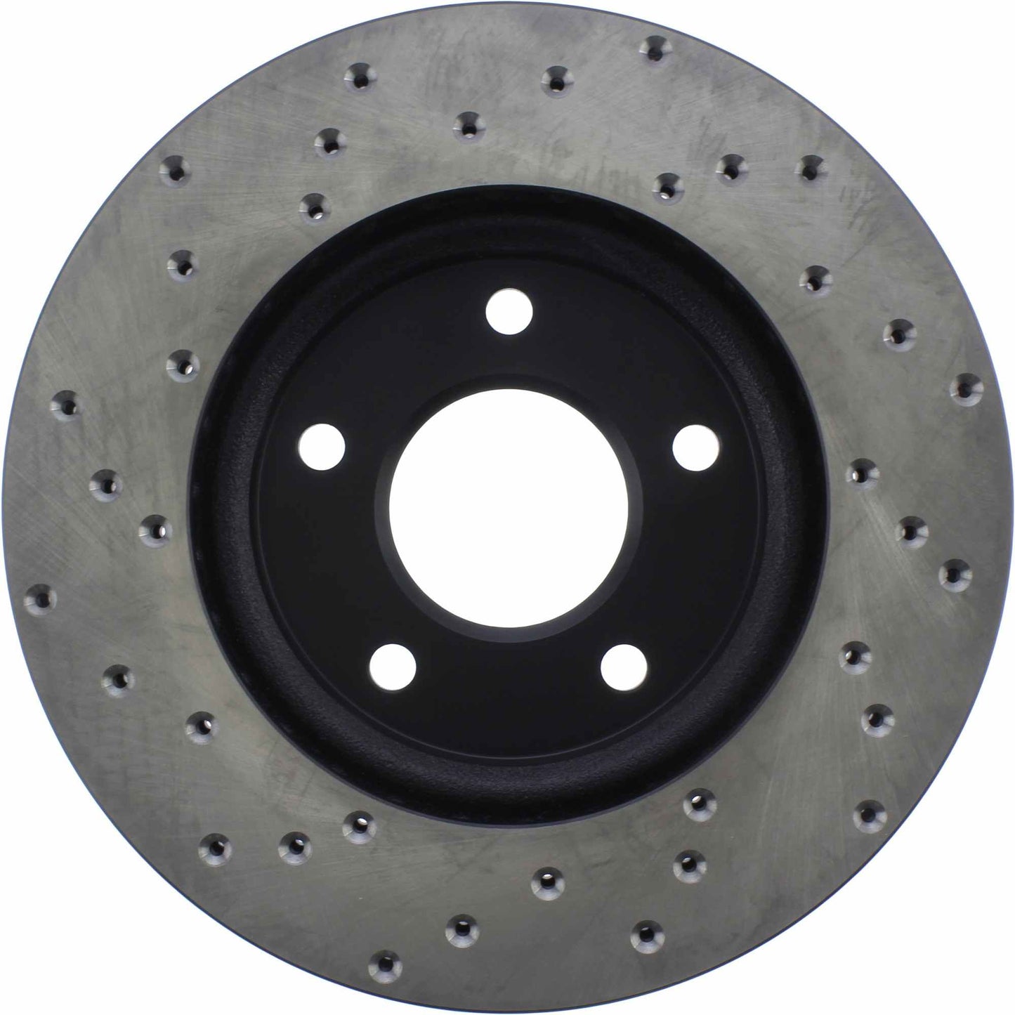 StopTech Sport Cryo Cross Drilled Brake Rotor; Front Left