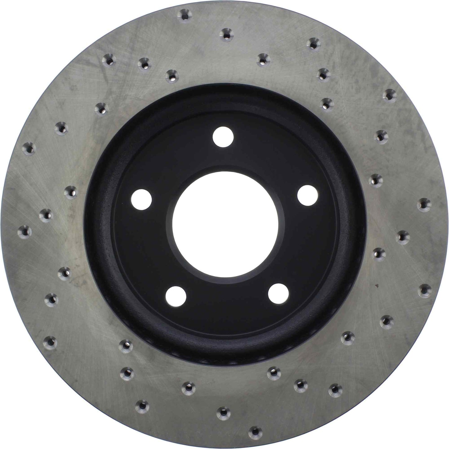 StopTech Sport Cryo Cross Drilled Brake Rotor; Front Right
