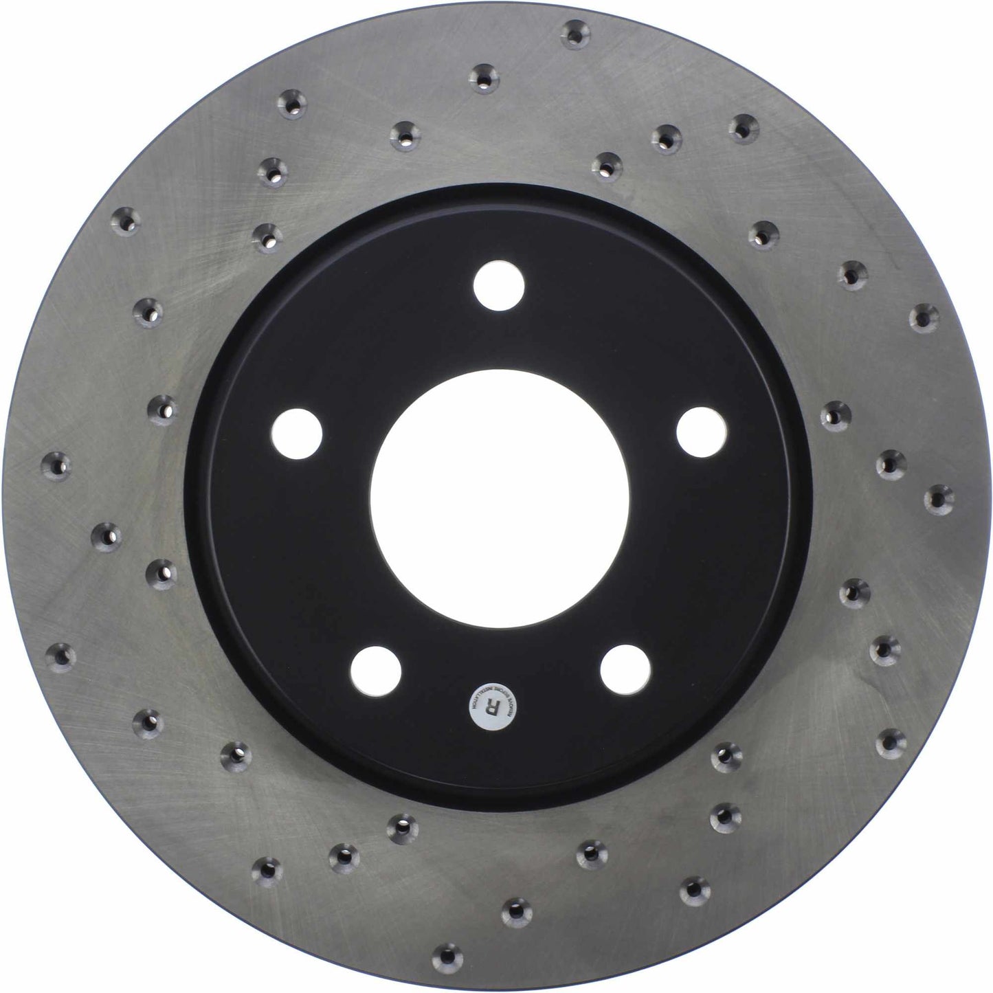 StopTech Sport Cryo Cross Drilled Brake Rotor; Front Right