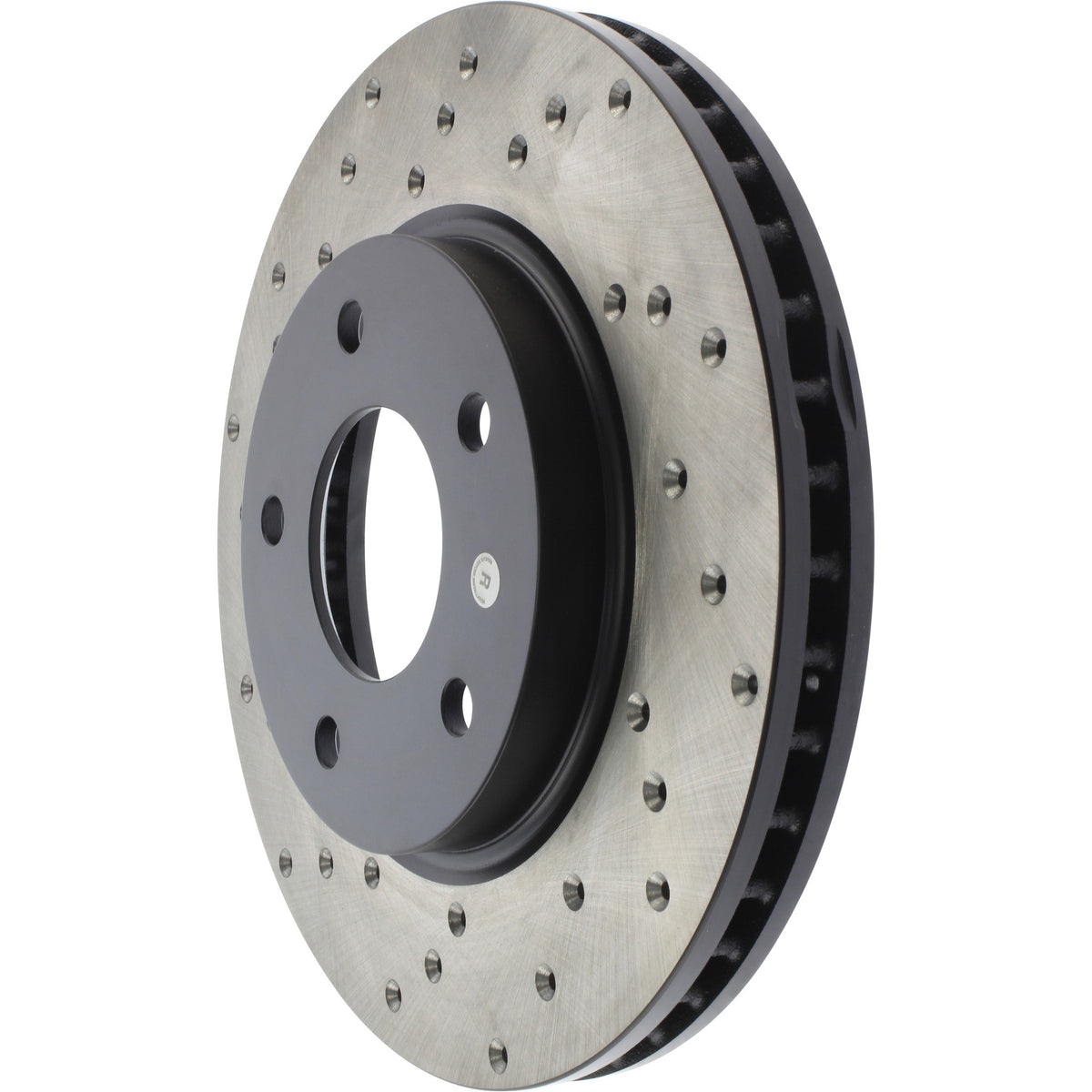 StopTech Sport Cryo Cross Drilled Brake Rotor; Front Right