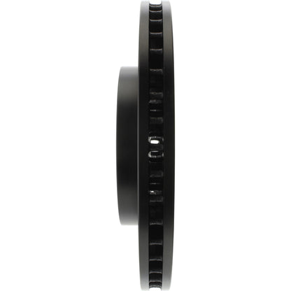 StopTech Sport Cross Drilled Brake Rotor; Front Left