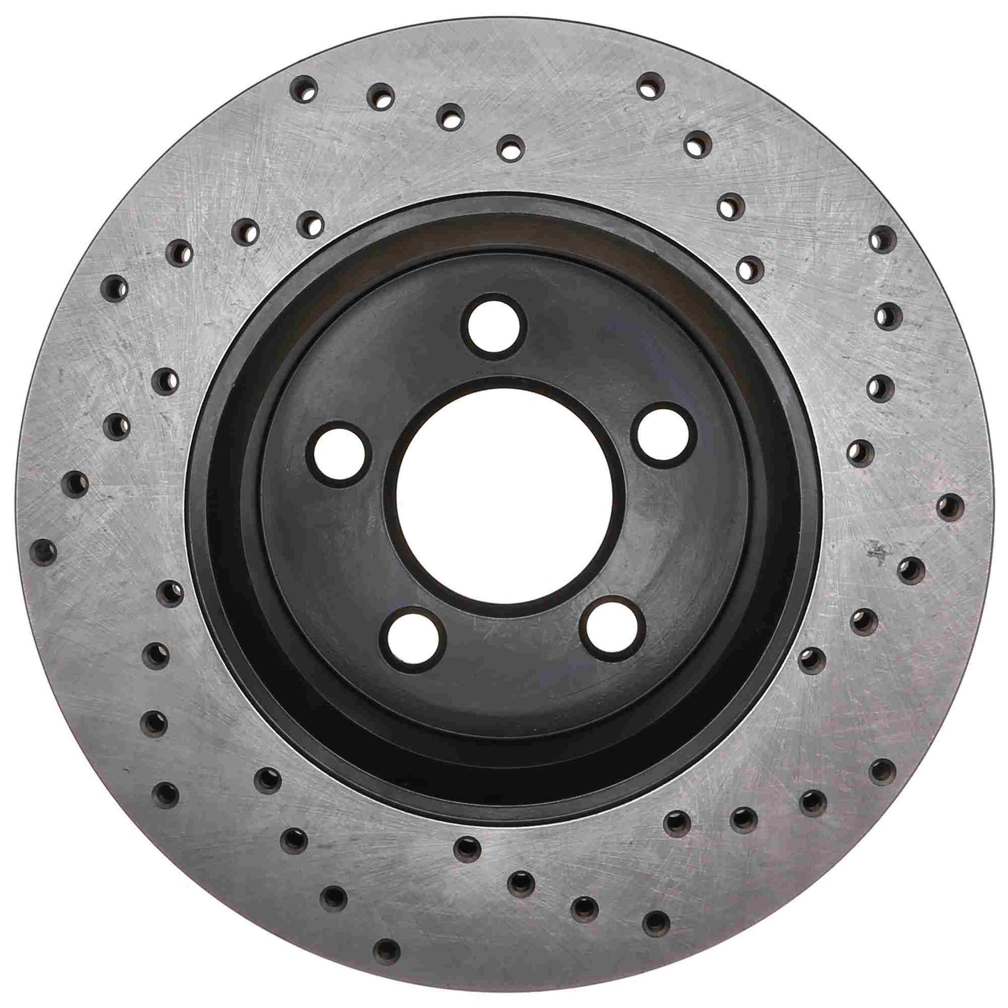 StopTech Sport Cryo Cross Drilled Brake Rotor; Front Right