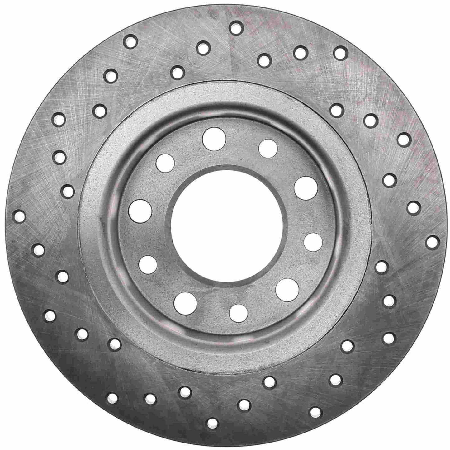 StopTech Sport Cross Drilled Brake Rotor; Rear Left
