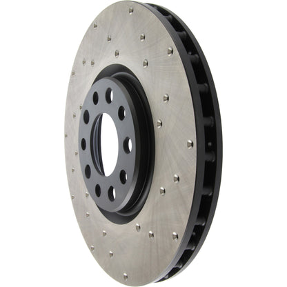 StopTech  Sport Cryo Cross Drilled Brake Rotor; Front Left