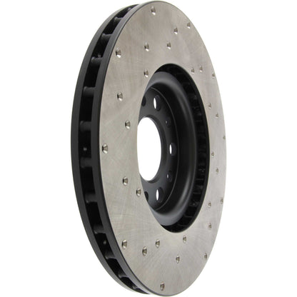StopTech  Sport Cryo Cross Drilled Brake Rotor; Front Left