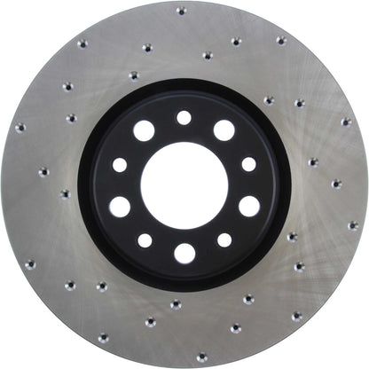 StopTech  Sport Cryo Cross Drilled Brake Rotor; Front Right