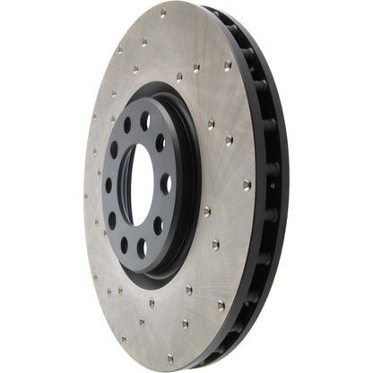 StopTech  Sport Cryo Cross Drilled Brake Rotor; Front Right