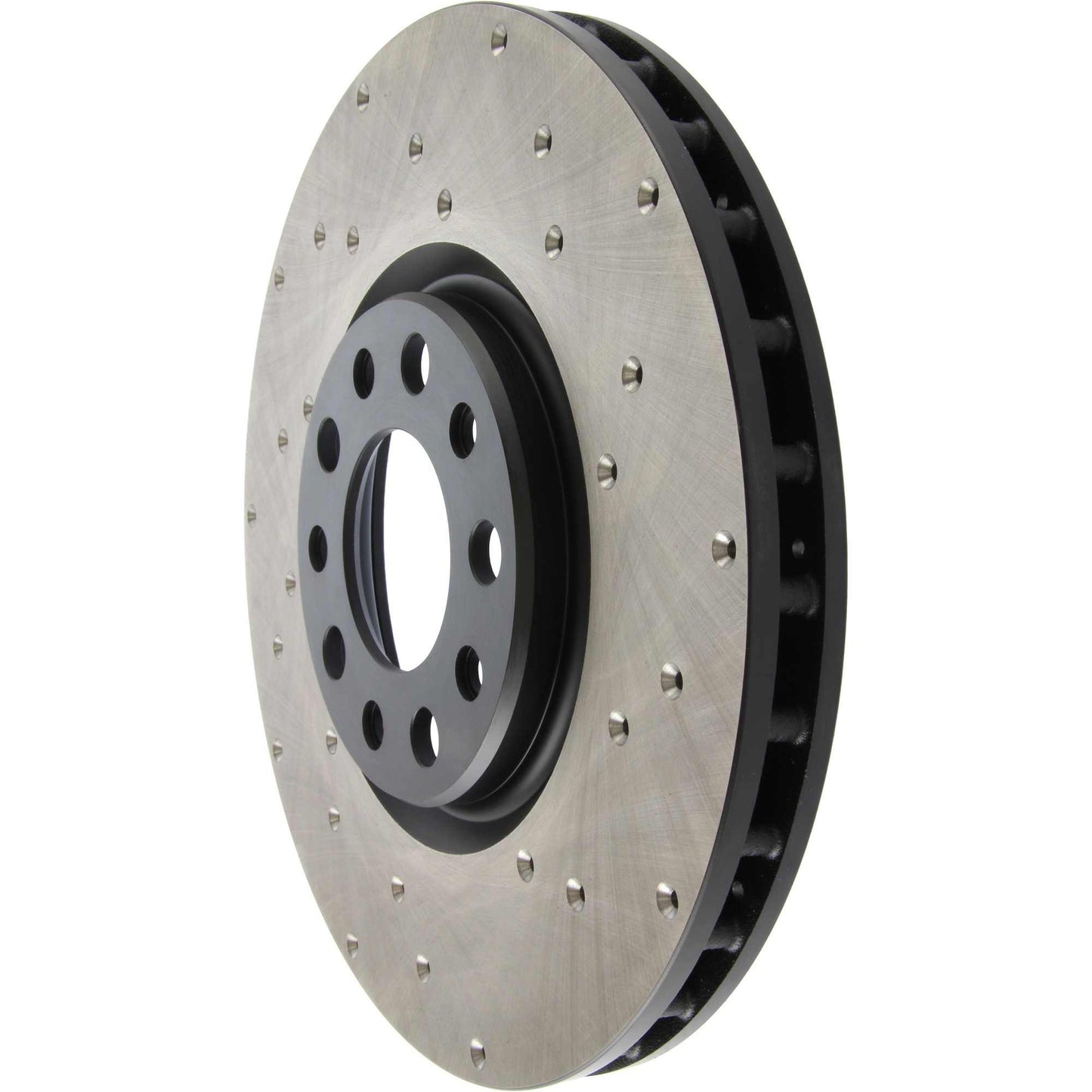StopTech 15-17 Chrysler 200 / Jeep Renegade Sport Drilled Vented Left Front Rotor 128.63080L