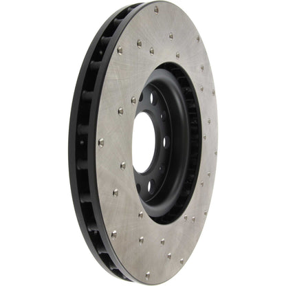StopTech 15-17 Chrysler 200 / Jeep Renegade Sport Drilled Vented Right Front Rotor 128.63080R