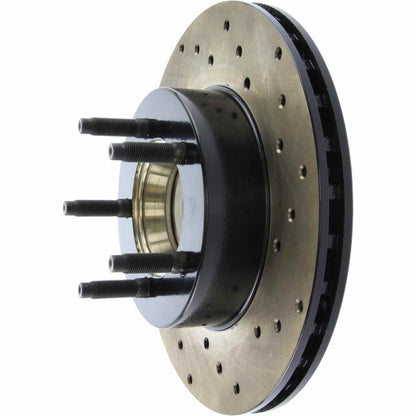 StopTech Drilled Sport Brake Rotor 128.65035L