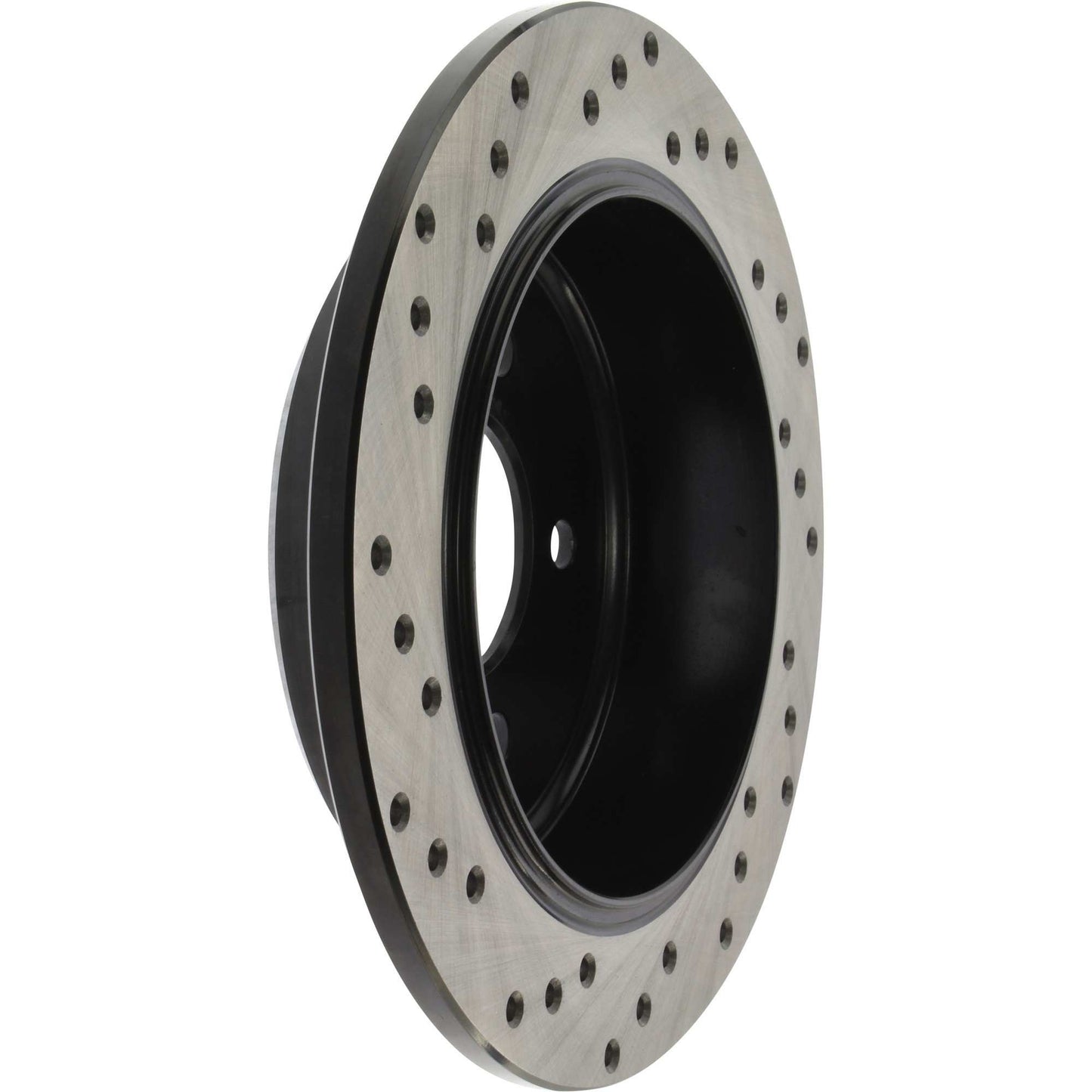 StopTech Sport Cryo Cross Drilled Brake Rotor; Rear Left