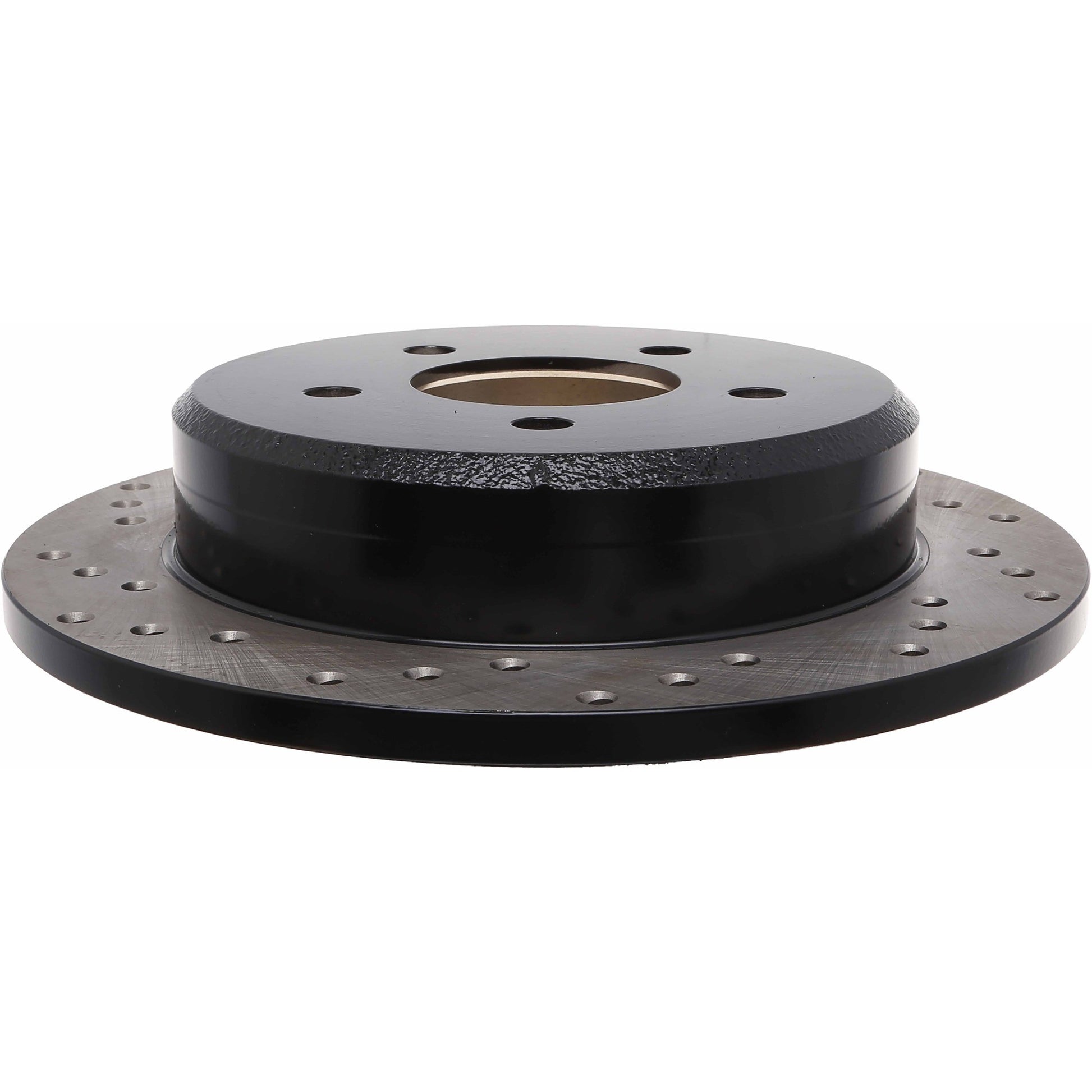 StopTech Sport Cross Drilled Brake Rotor; Rear Right