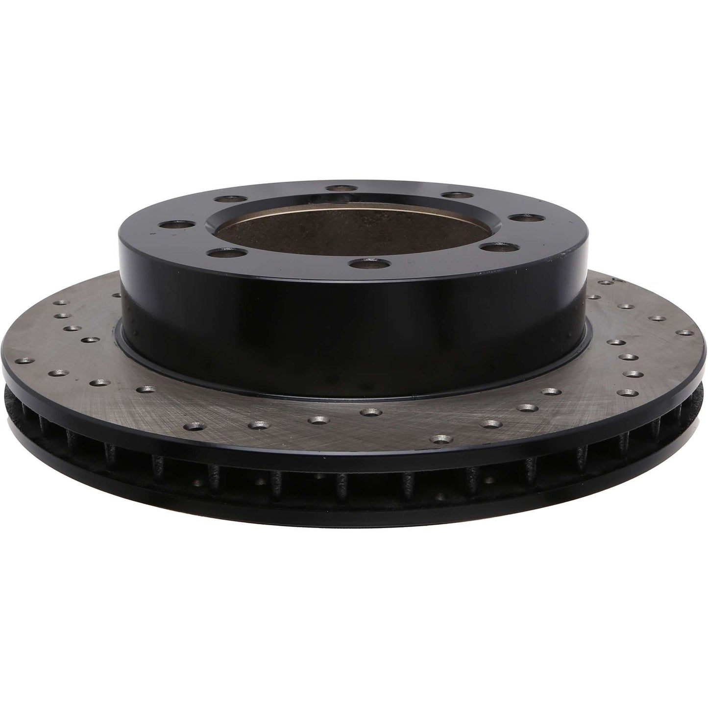 StopTech Sport Cross Drilled Brake Rotor; Front Right