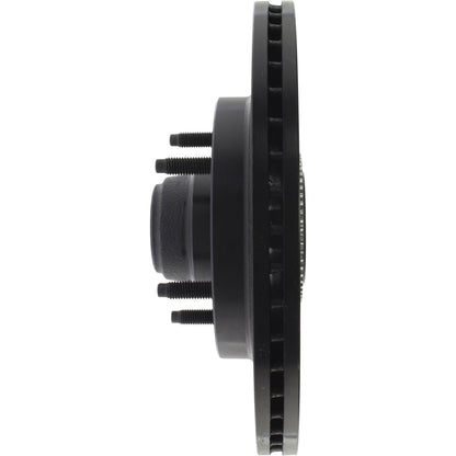 StopTech Sport Cross Drilled Brake Rotor; Front Left