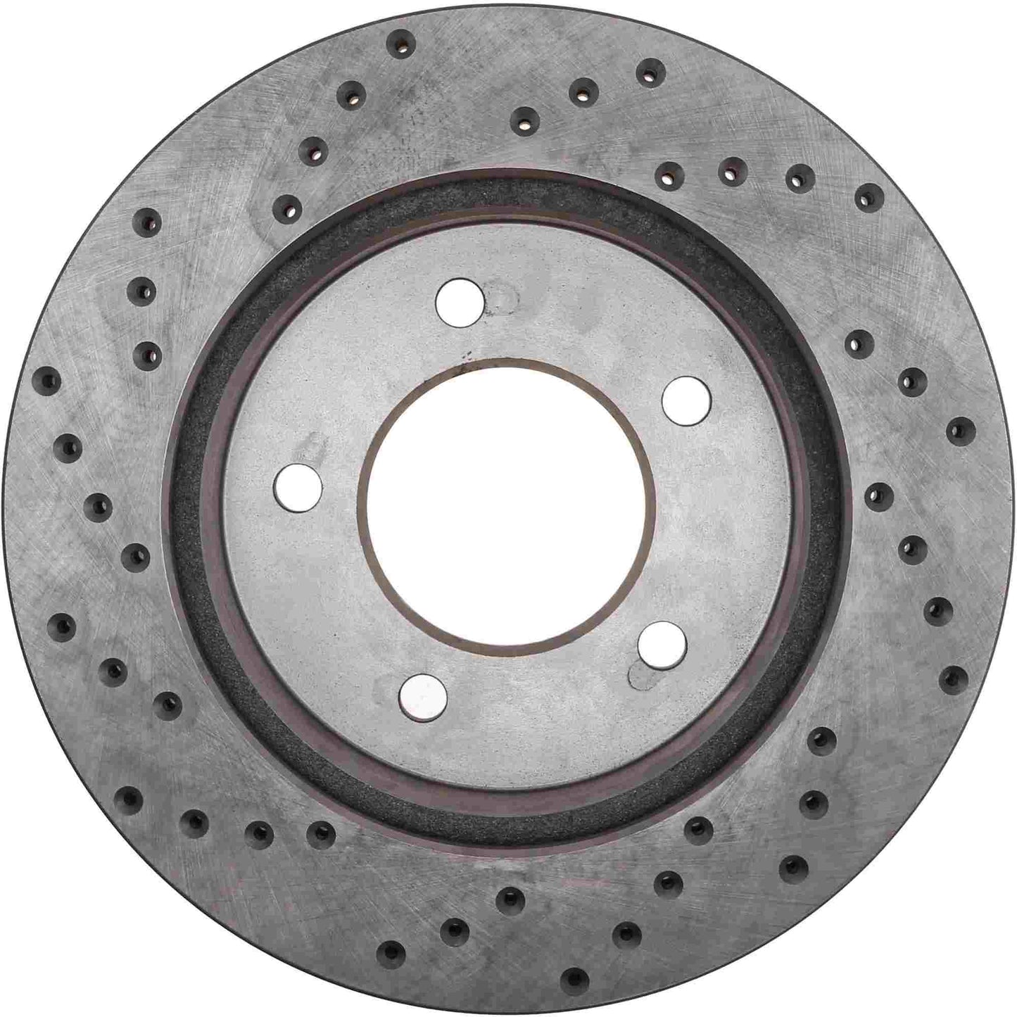 StopTech Sport Cryo Cross Drilled Brake Rotor; Front Left