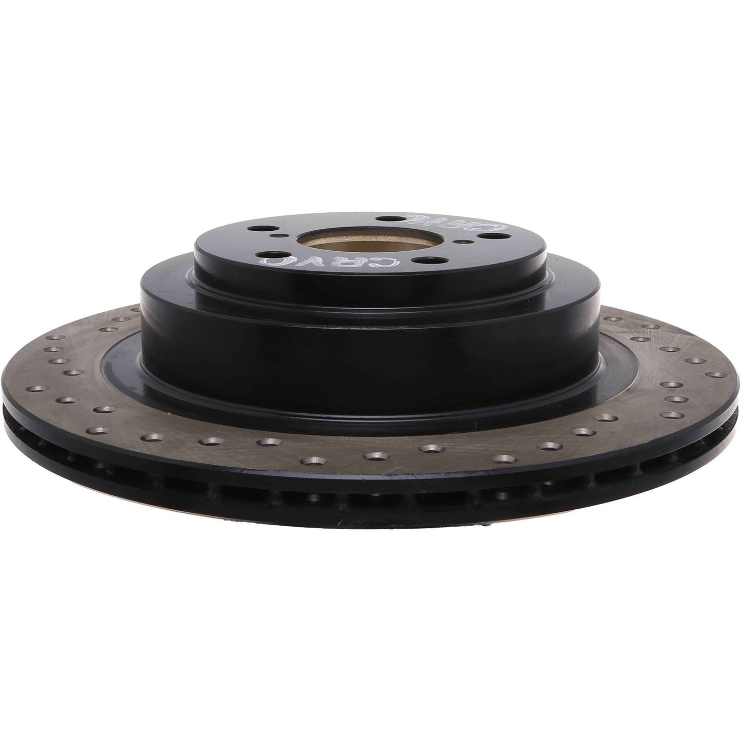 StopTech Sport Cryo Cross Drilled Brake Rotor; Front Right