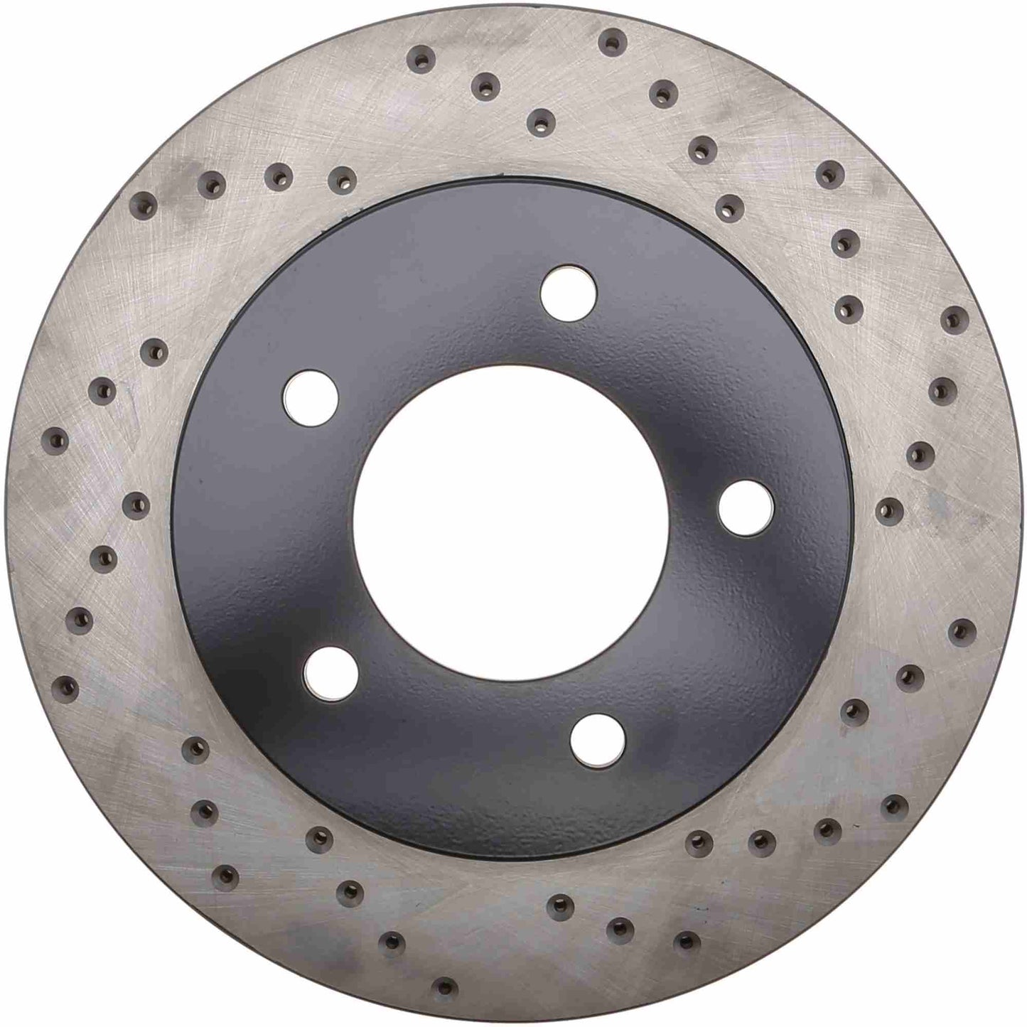 StopTech  Sport Cross Drilled Brake Rotor; Front Left