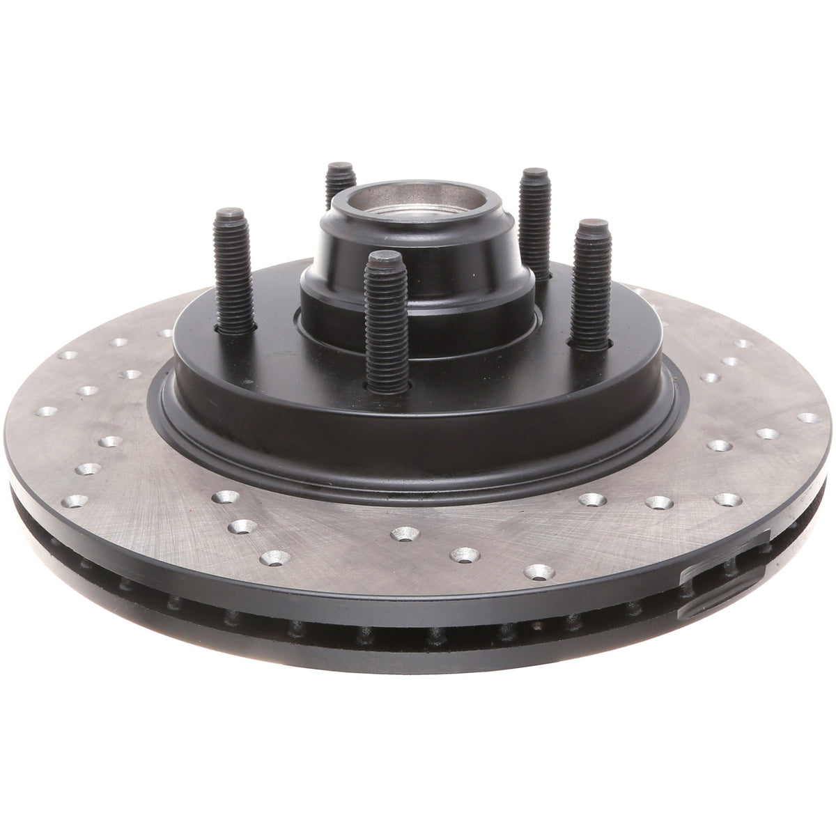 StopTech Sport Cryo Cross Drilled Brake Rotor; Front Left