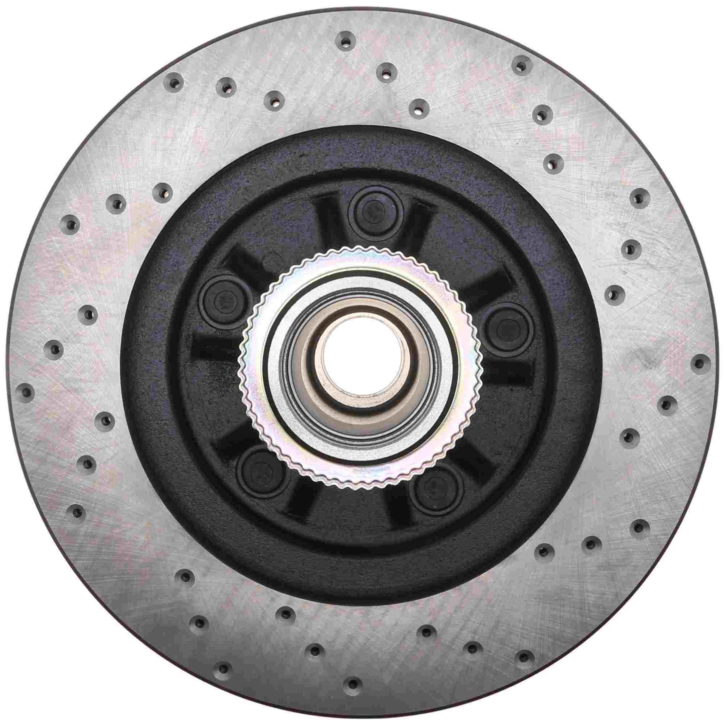 StopTech Sport Cryo Cross Drilled Brake Rotor; Front Right