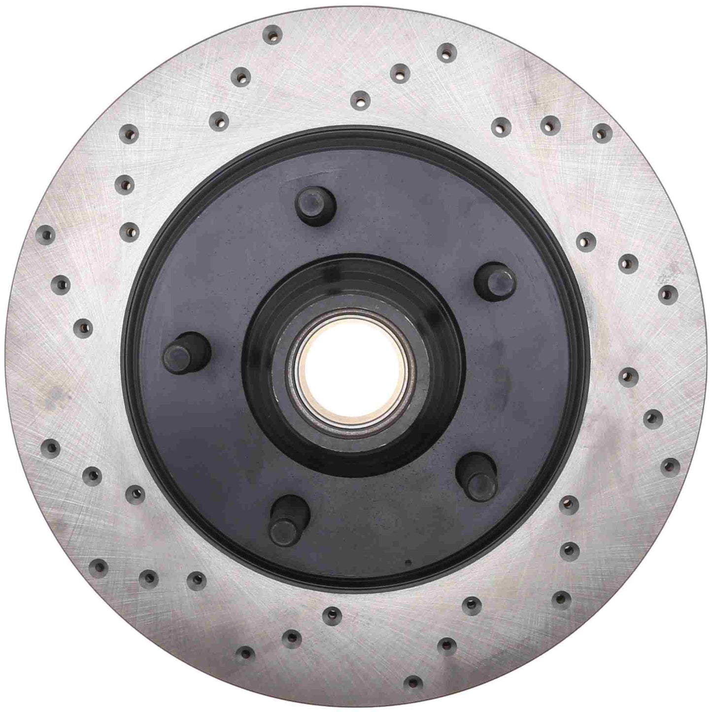 StopTech Sport Cryo Cross Drilled Brake Rotor; Front Right