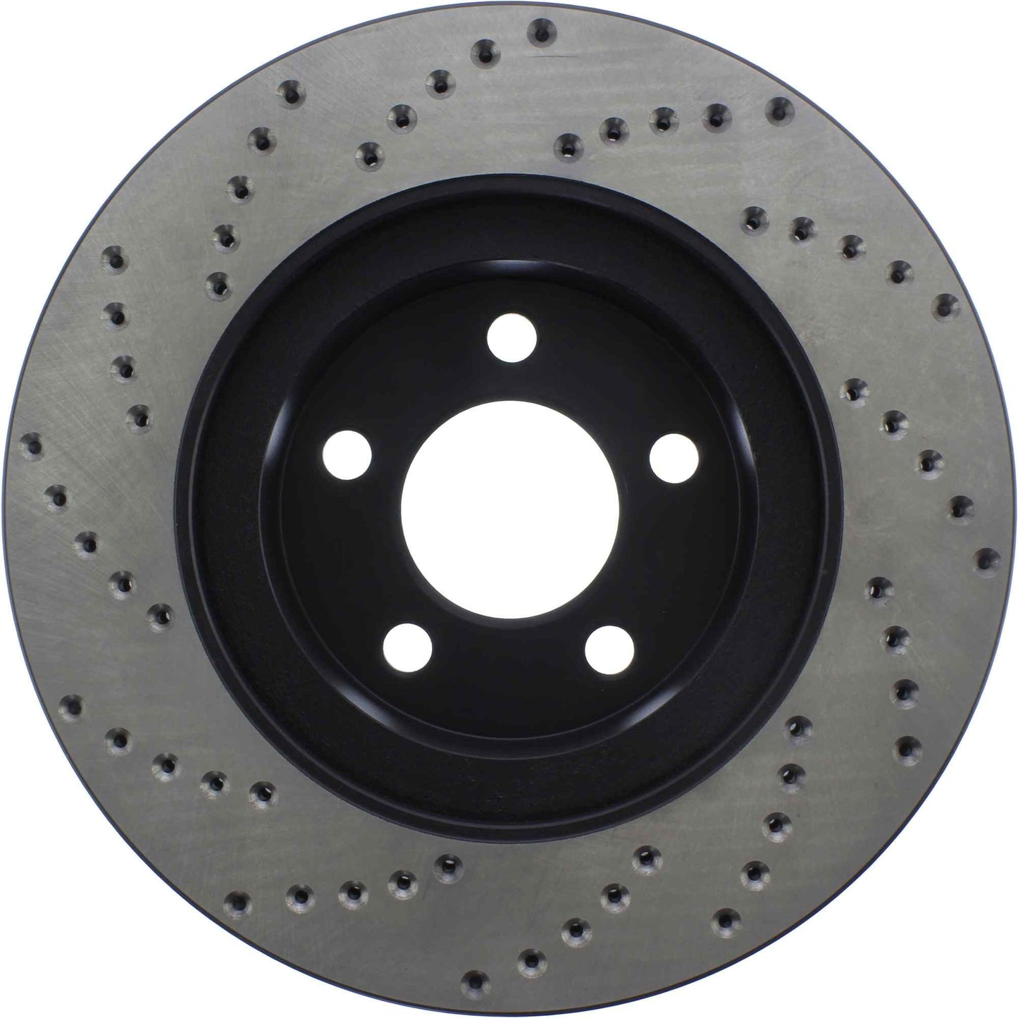 StopTech Sport Cryo Cross Drilled Brake Rotor; Front Left