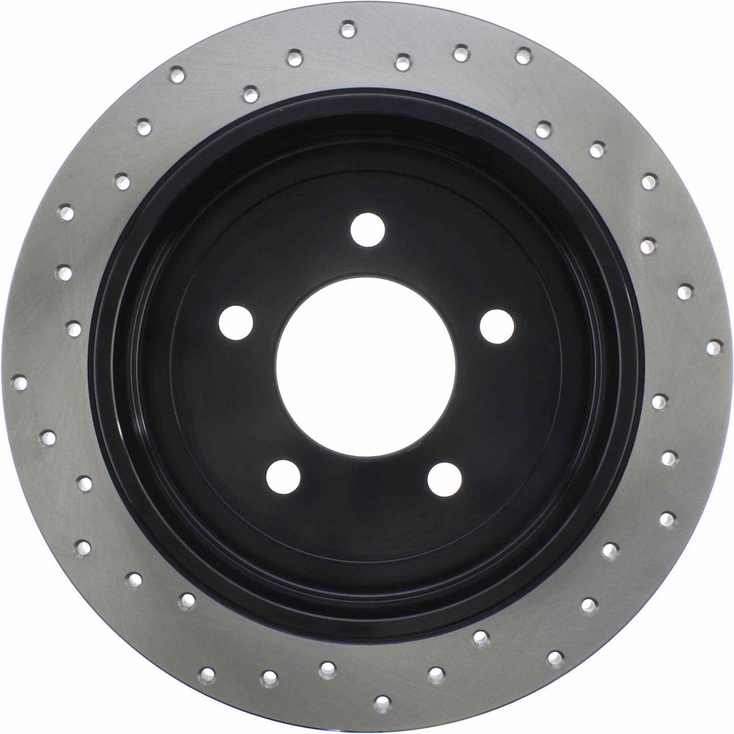 StopTech Sport Cryo Cross Drilled Brake Rotor; Rear Left